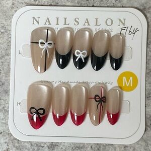 Handmade Nail Art Set - Valentines Day Nails ♥️